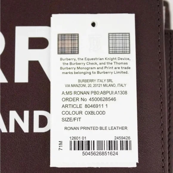 Burberry Ronan soft leather logo bifold wallet - Picture 5 of 8